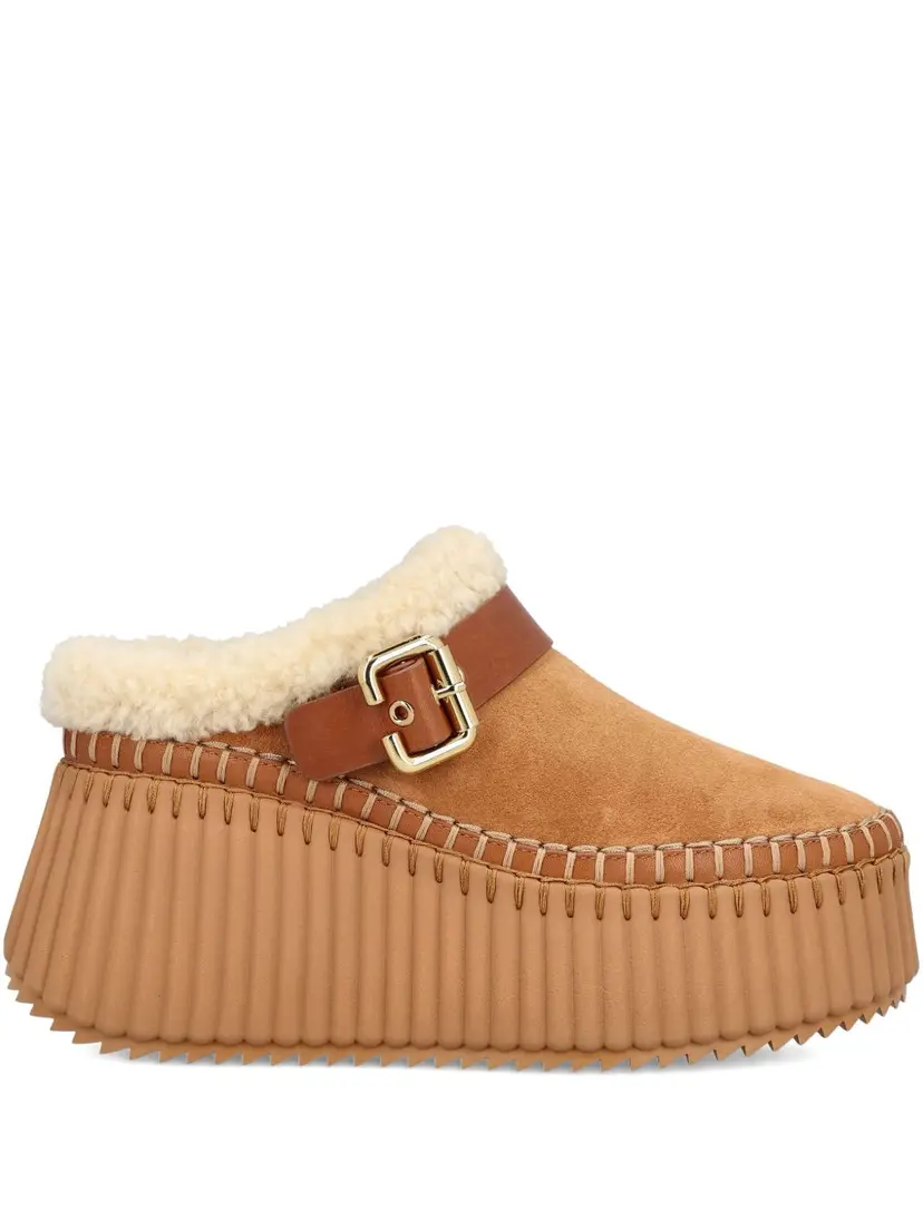 Chloé Chloé Wedges – Brun