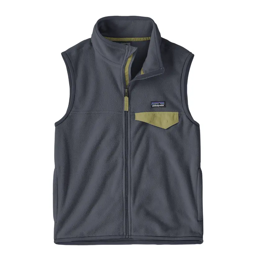 Patagonia Patagonia - Fleecevest Micro D Snap-T Smolder Blue