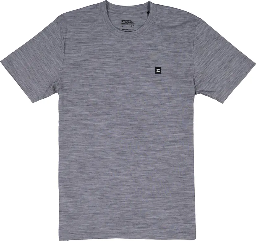 Mons Royale Mons Royale Men's Icon Merino Classic T-Shirt Grey Heather