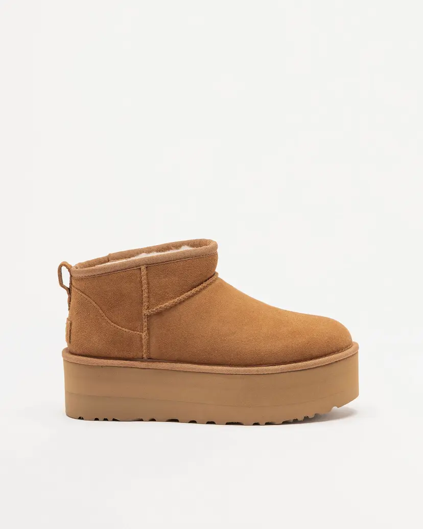 UGG Botas de plataforma Ugg WClassicUltraMiniPlatform Camel