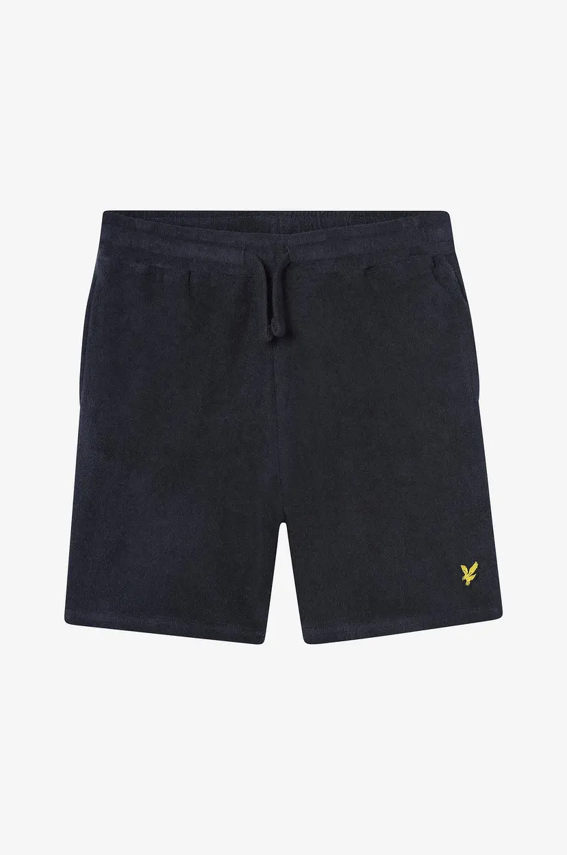 Lyle & Scott Shorts Towelling Short - Blå