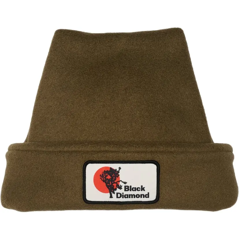 Black Diamond Black Diamond Pointed Fleece Beanie Dark Moss