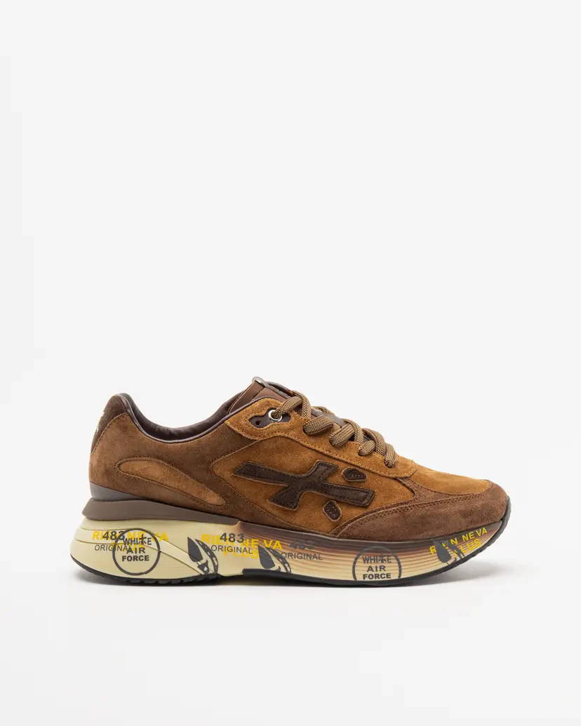 Premiata Premiata MOERUN 8539 Brown Sneakers