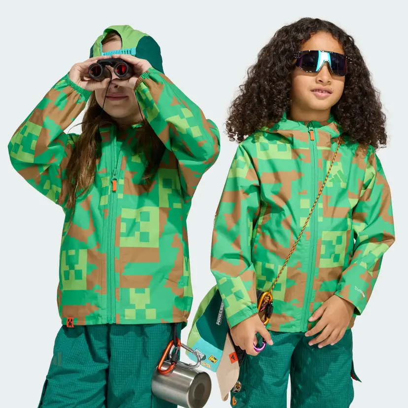 Adidas adidas Minecraft Terrex 2 Layer Climaproof Regnjakke
