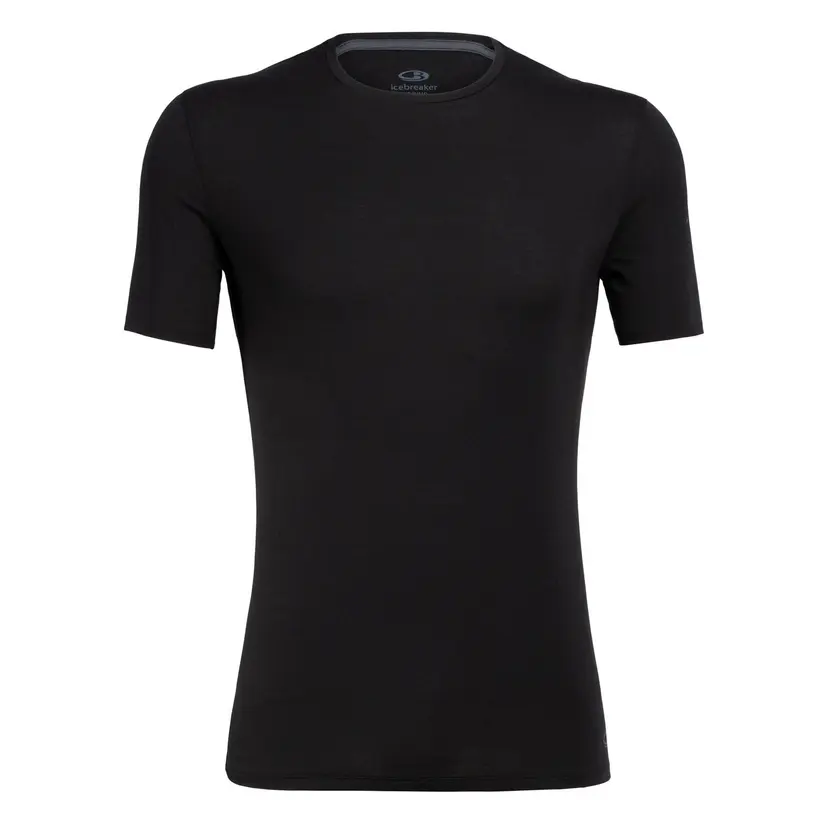 Icebreaker Icebreaker Men's Anatomica Shortsleeve Crewe Black