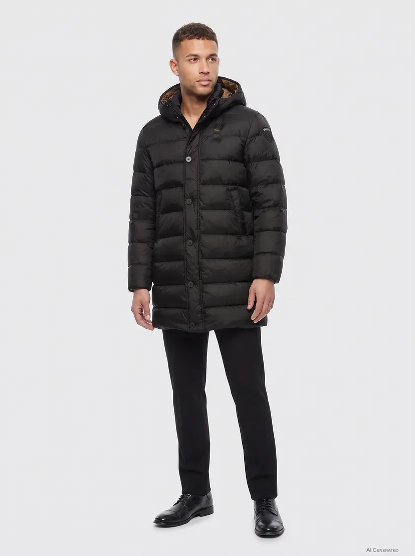 Blauer Blauer BLUK03050 Black Jacket