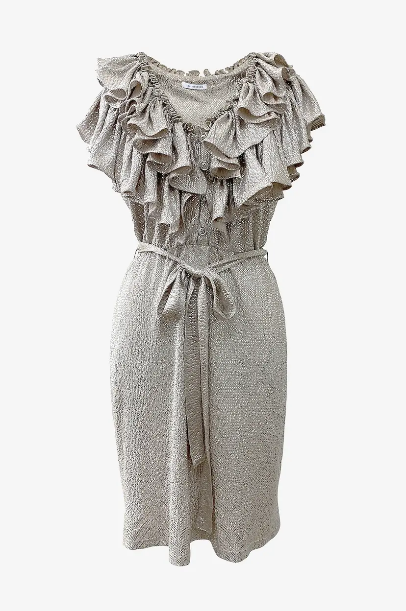 Ida Sjöstedt Kjole 278 Emmy Dress - Sølv