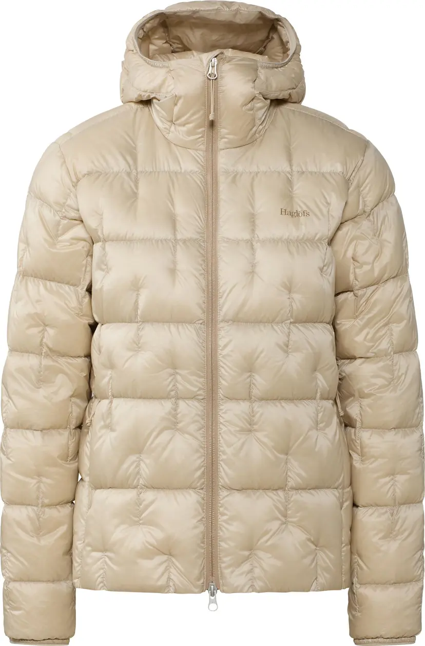 Haglöfs Haglöfs Women's Hede Down Hood Chalk Beige