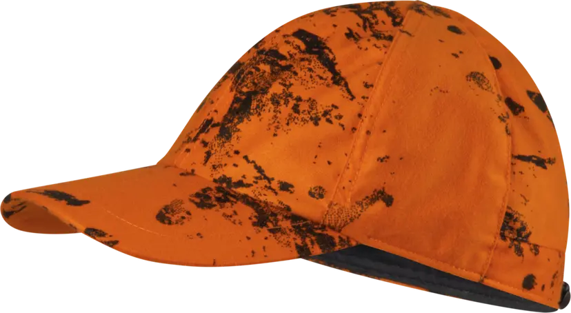 Seeland Seeland Unisex Avail Camo Cap Orange Blaze
