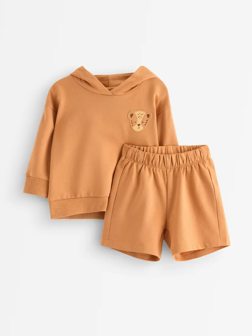 Lindex Sett - Hettegenser og sweatshorts