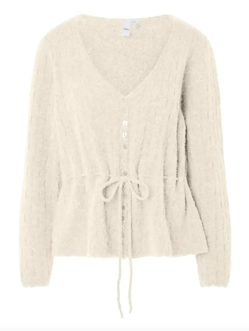 Y.A.S Yasmellis LS Alpaca Blend Knit Cardigan