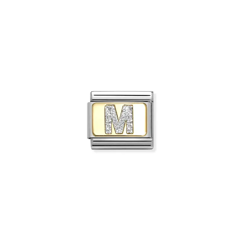 Nomination Glitter Letter M