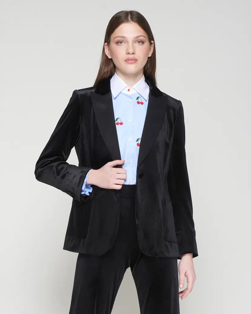 VilaGallo VilaGallo 32901 Black Blazer