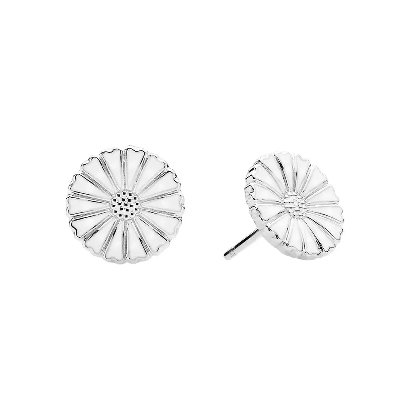 Lund Lund Copenhagen - Sølv Marguerit øreringe, 11mm - 909011-4-h