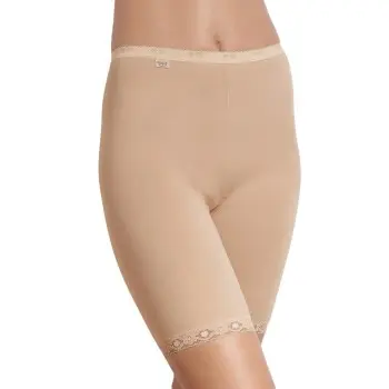 Sloggi Sloggi Truser Dam Basic Long Beige bomull 54 Dame