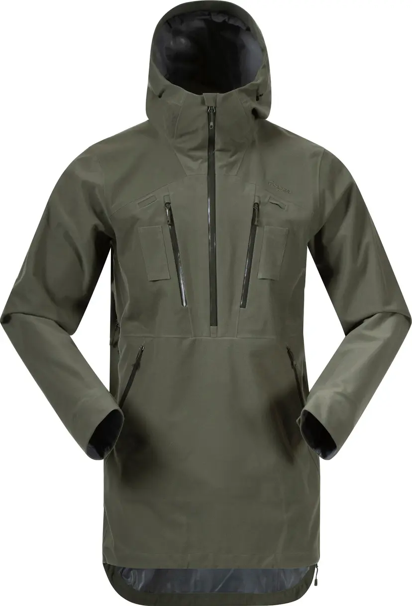 Bergans Bergans Unisex Hogna 3L Anorak Green Mud