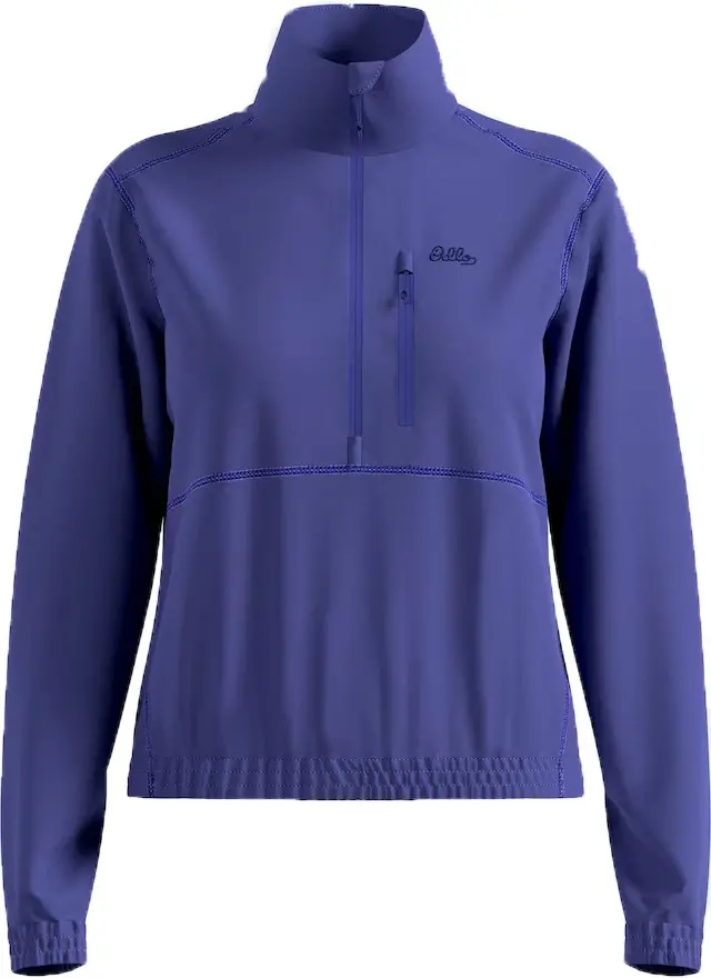 Odlo Odlo Women's Odlo Classic Mid Layer 1/2 Zip Skipper Blue