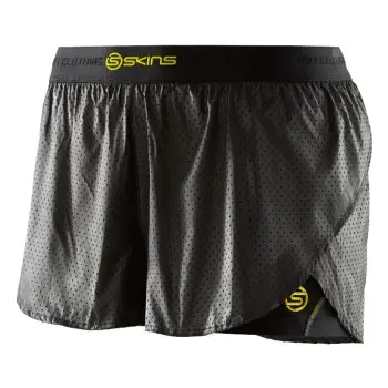 Skins SKINS DNAmic Womens Superpose Short Svart/Gul X-Small Dame