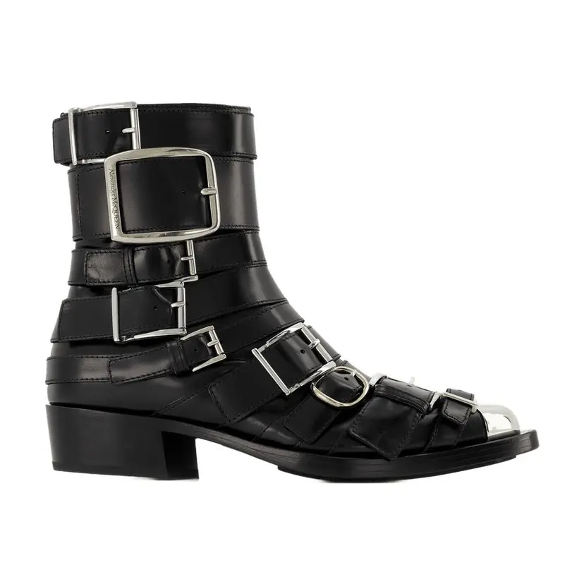 Alexander McQueen Alexander McQueen Ankelstøvler – Svart