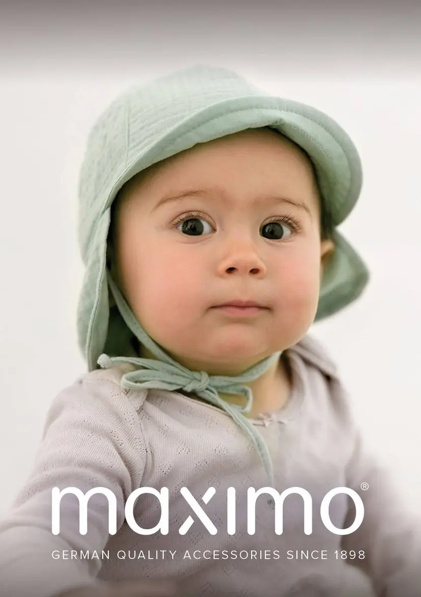 Maximo Maximo Mintgrønn Musselin Lue (43 4-5 mnd)