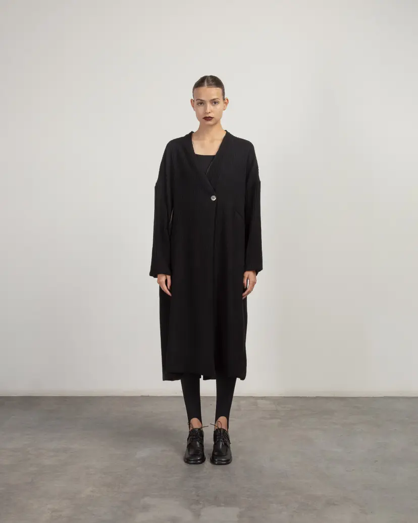 Neirami Neirami OC18RE Black Long Jacket