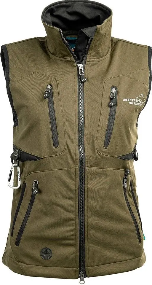 Arrak Outdoor Arrak Outdoor Arrak W's Acadia Softshell Vest Olive