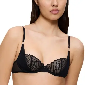 Triumph BH That Night In Vegas Wired Bra Svart B 70 Dame