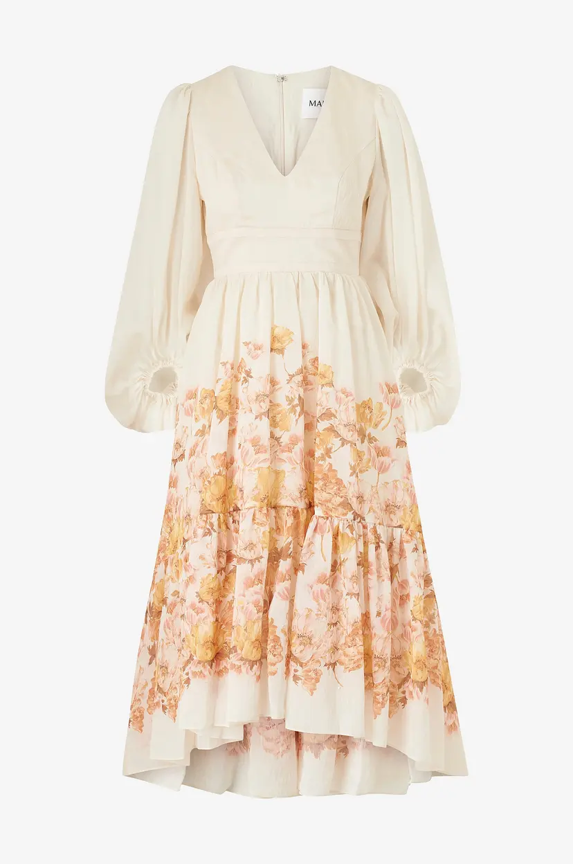 By Malina Maxikjole Sasia - Beige