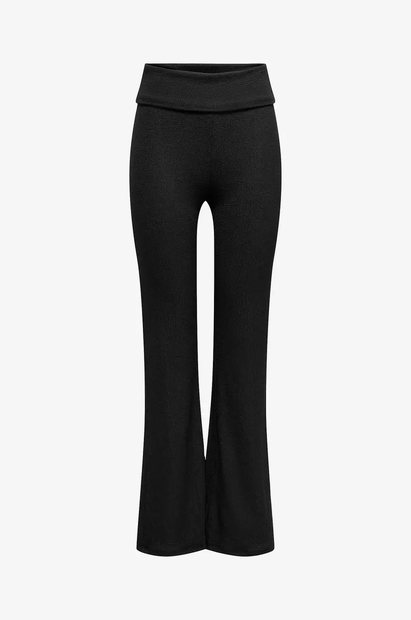 Only Carmakoma Bukser carHillary Fold Down Pant Jrs ZL - Svart