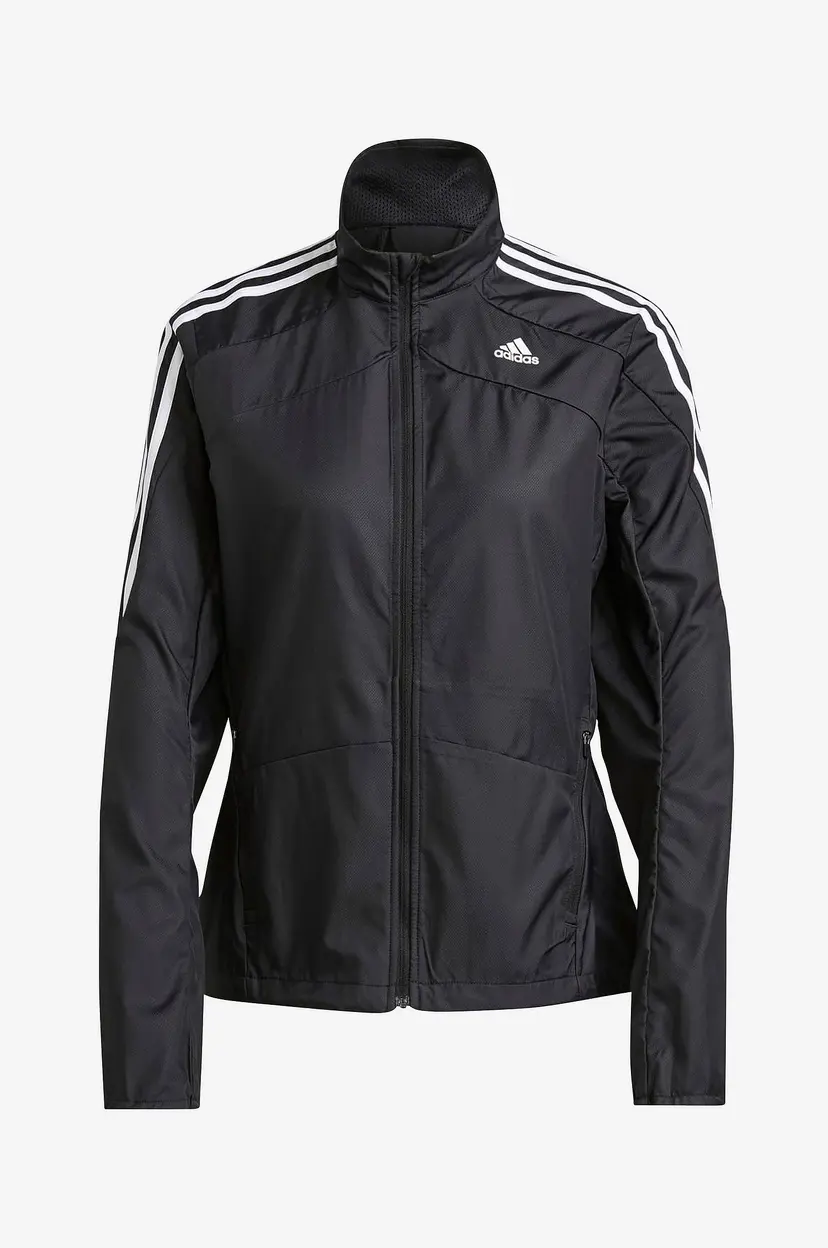 Adidas Sport Performance Jakke Marathon 3-stripes Jacket - Svart