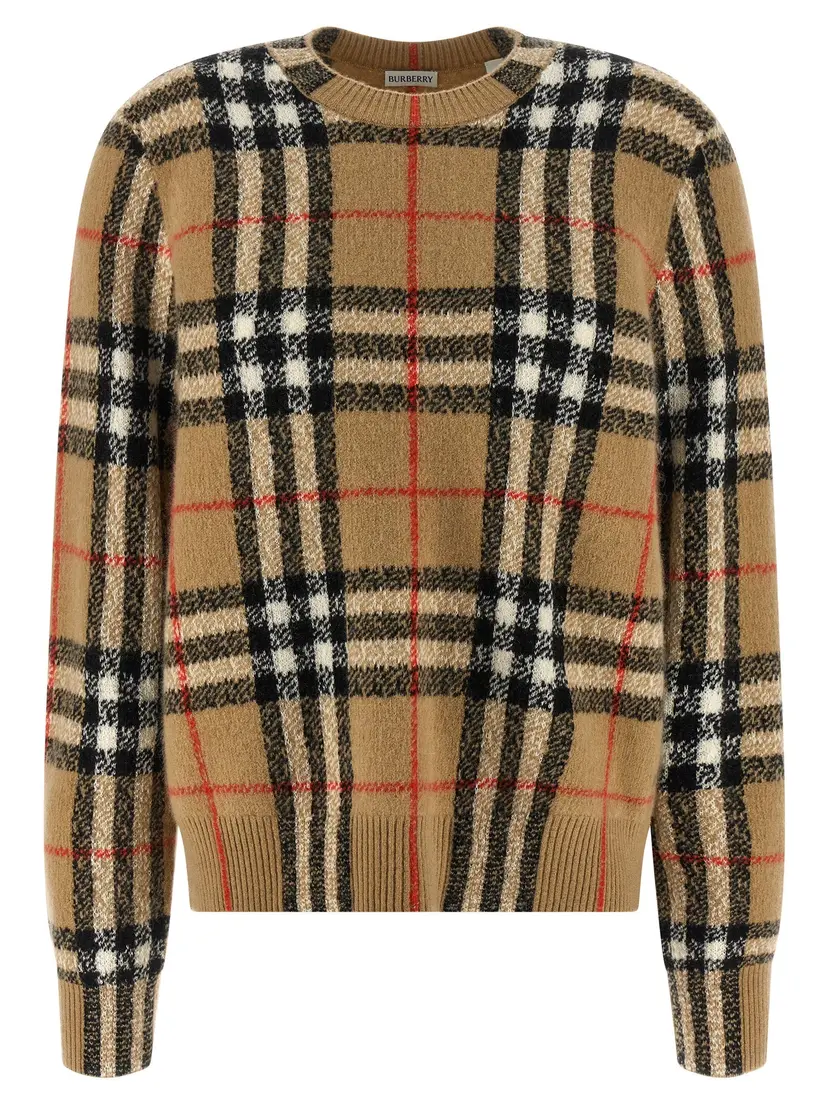 Burberry Burberry Strikkegensere – Beige