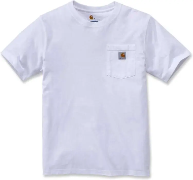 Carhartt Workwear Carhartt Workwear M's Workw Pocket S/S T-Shirt White