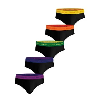 Björn Borg Björn Borg 5P Cotton Stretch Brief Mixed bomull Large Herre