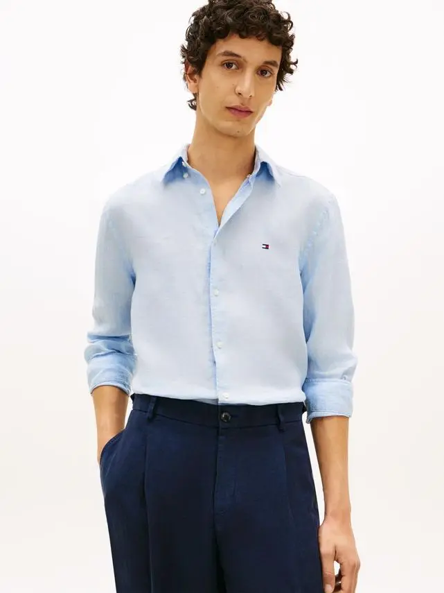 Tommy Hilfiger PIGMENT DYED LI SOLID RF SHIRT
