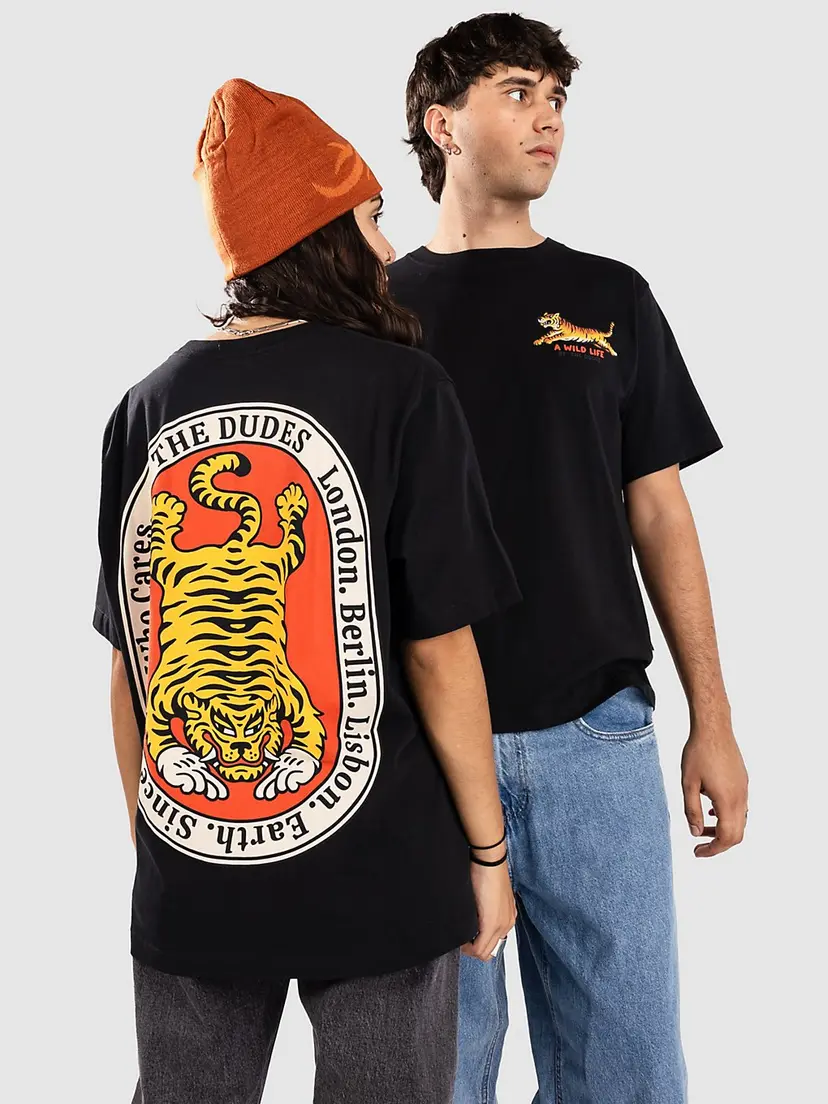 The Dudes The Dudes A Wild Life T-skjorte svart