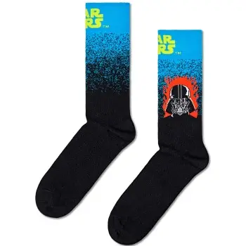 Happy Socks Happy socks Strømper Star Wars Dart Vader Sock Svart Mønster bomull Str 36/40