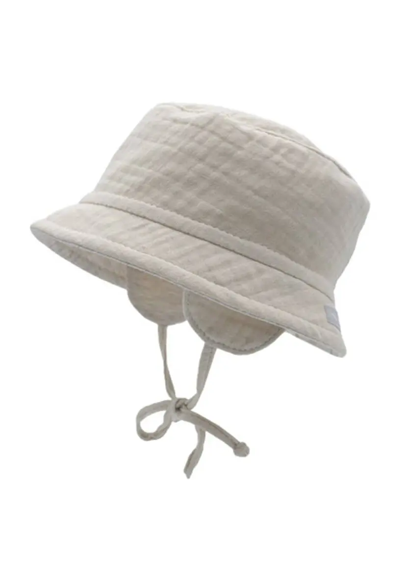 Maximo Feather Maximo Bøttehatt M/ Øreklaffer Baby (39 0-1 mnd)