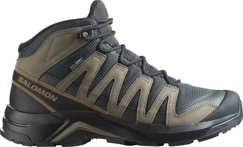 Salomon Salomon Men's X-Adventure Recon Mid GORE-TEX Asphalt/falcon/coyote Brown