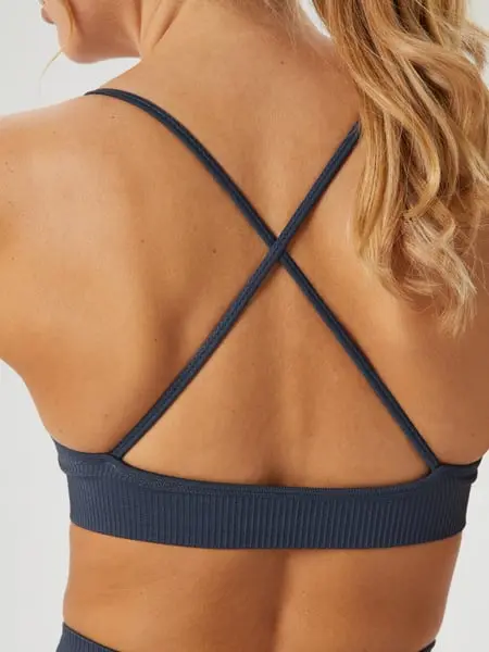 Björn Borg Studio Seamless Ribbed Strap Bra