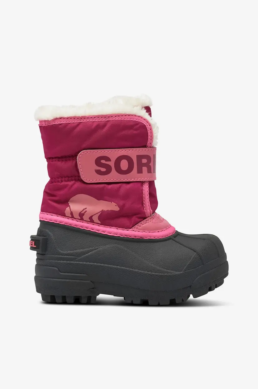 Sorel Vinterstøvler Childrens Snow Commander - Rosa