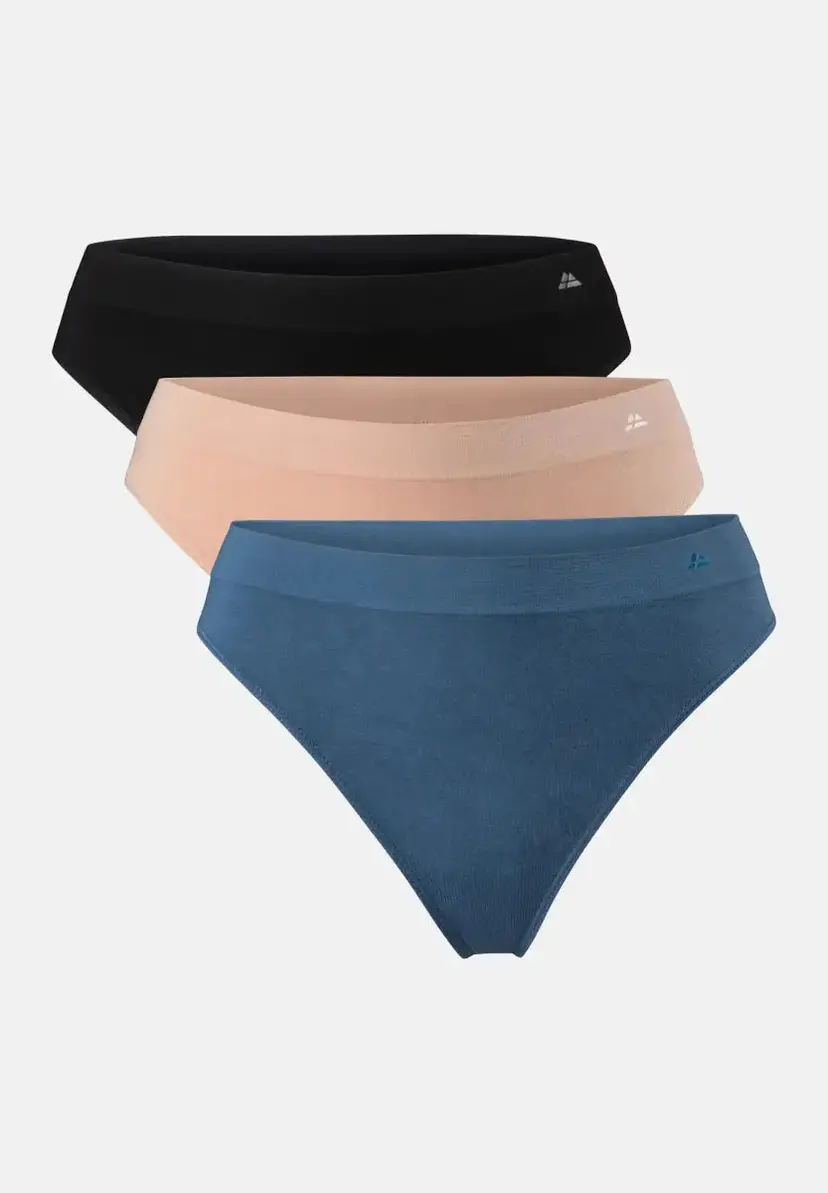 DANISH ENDURANCE BAMBOO THONG fra DANISH ENDURANCE - Sort, Lyons Blue eller Beige - M/L
