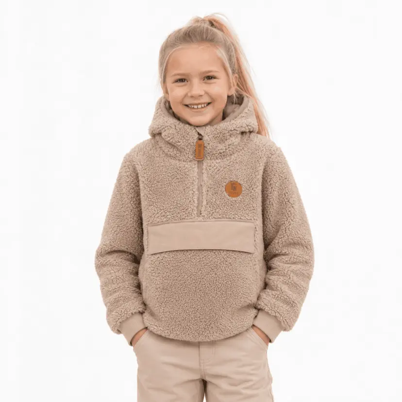 Bruse Bruse Teddyfleece Genser, Selskjer, Brun