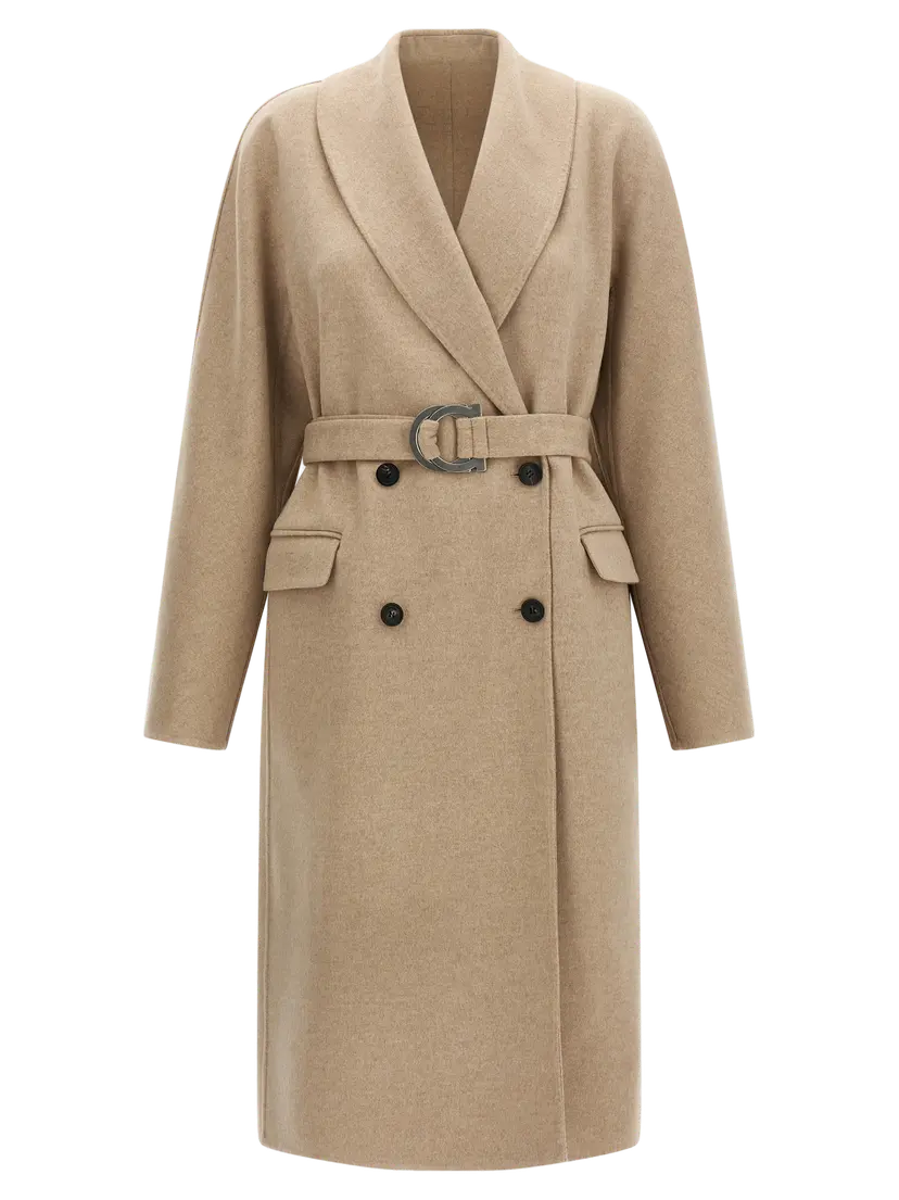 Ferragamo Ferragamo Jakker – Beige