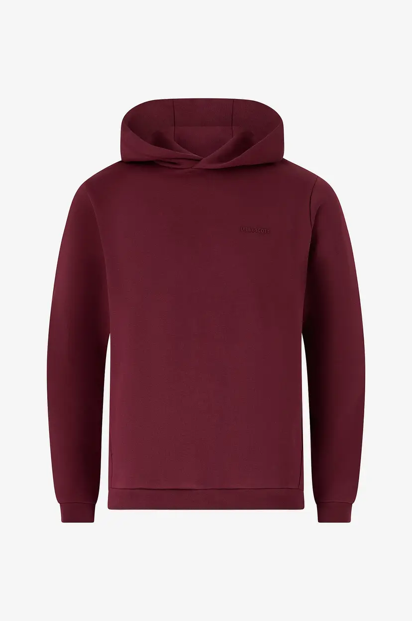 Lyle & Scott Hettegenser Logo Brushback Pullover - Rød