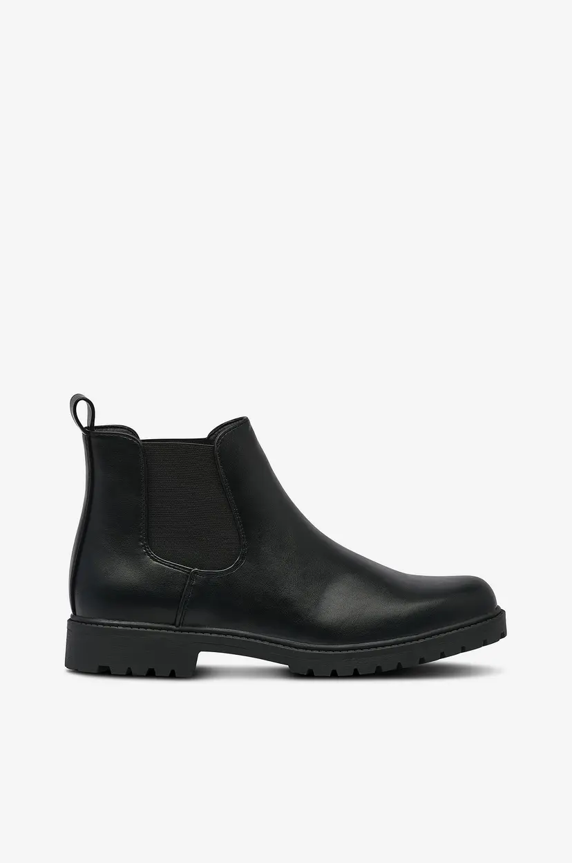 Jack & Jones Chelseaboots Jfwduneland PU Boot LN - Svart