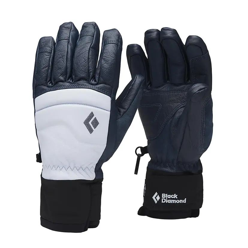Black Diamond Black Diamond W Spark Gloves Charcoal - Belay Blue