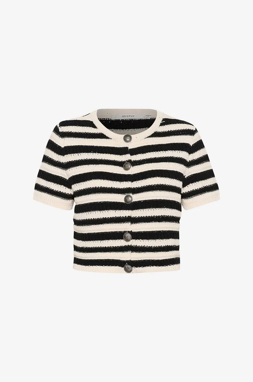 Gestuz Topp gailie Cardigan - Flerfarget