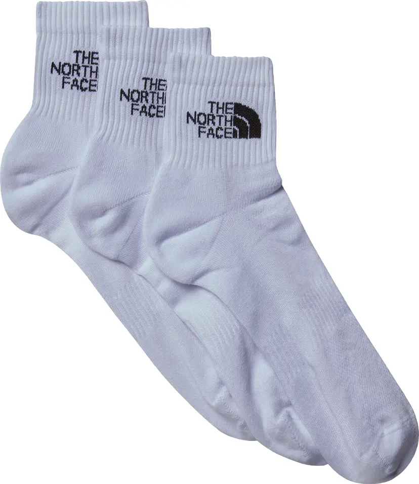 The North Face The North Face Multi Sport Cush Quarter Sock 3p TNF White
