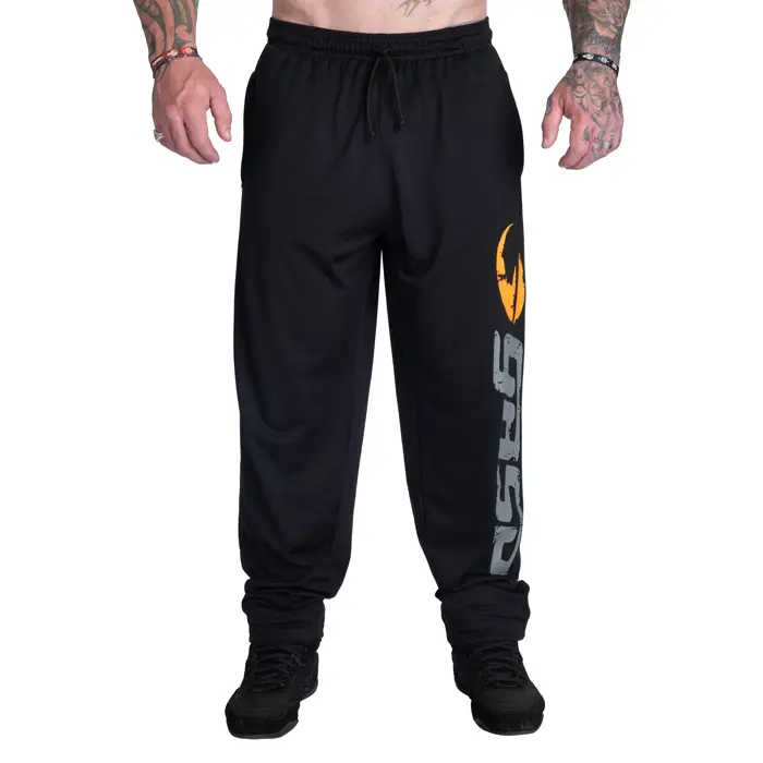 GASP Old School Baggy Mesh Pants Svart