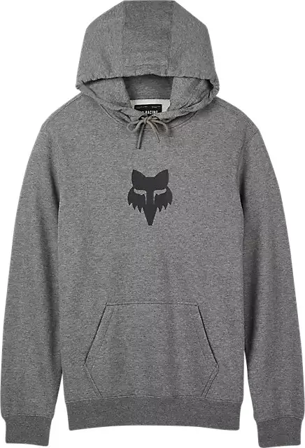 FOX Fox Men's Fox Head Pullover Hoodie  Heather Graphite